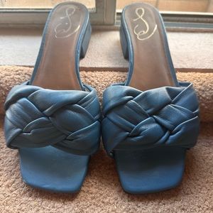 Blue Sam Edelman leather sandals